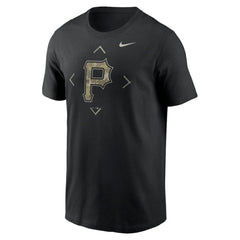 Pittsburgh Pirates Nike Camo Logo T-Shirt - Black - Nike Online