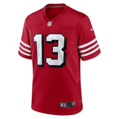 Nike Brock Purdy San Francisco 49ers Alternate Game Player Jersey Scarlet