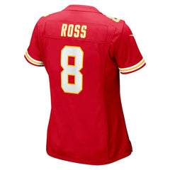 Nike Justyn Ross Kansas City Chiefs Women's Home Game Player Jersey Red