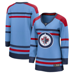 Winnipeg Jets Fanatics Women's Alternate Anniversary Breakaway Jersey - Light Blue - NHL 5278034