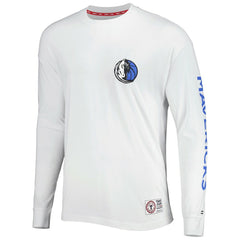 Dallas Mavericks Tommy Jeans Matthew 2-In-1 T-Shirt & Hoodie Combo Set Blue/White