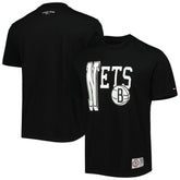 Brooklyn Nets Tommy Jeans Mel Varsity T-Shirt Black