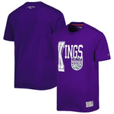 Sacramento Kings Tommy Jeans Mel Varsity T-Shirt Purple