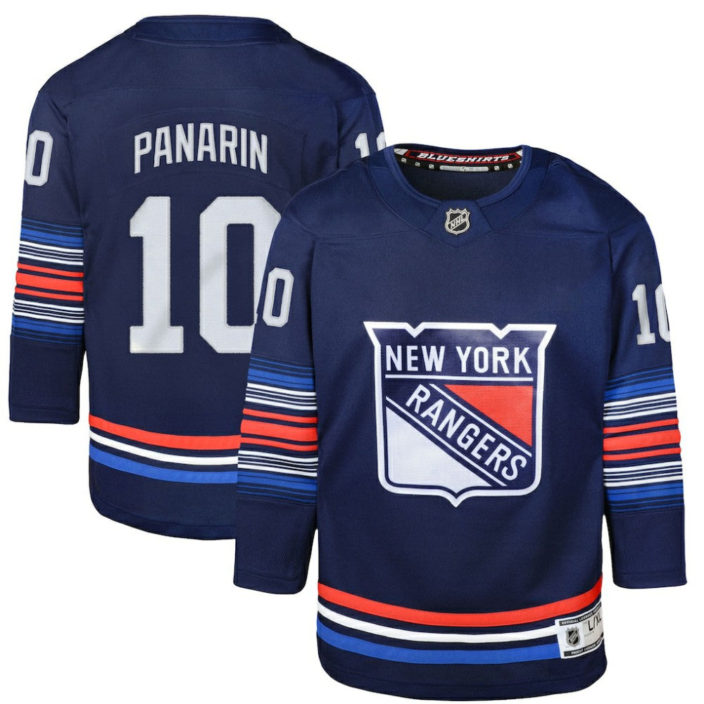 Artemi Panarin New York Rangers Youth Alternate Premier Player Jersey - Navy - NHL 5280888