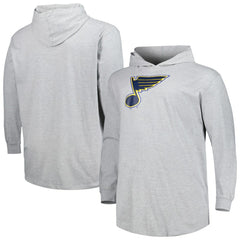 St. Louis Blues Big & Tall Pullover Hoodie - Heather Gray - NHL 5281577