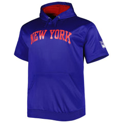 New York Rangers Big & Tall Logo Short Sleeve Hoodie - Royal - NHL 5281590