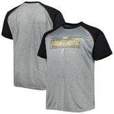 Vegas Golden Knights Big & Tall Logo Raglan T-Shirt - Heather Gray - NHL 5281599