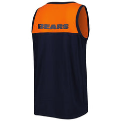 Chicago Bears Starter Logo Touchdown Fashion Tank Top Navy/Orange