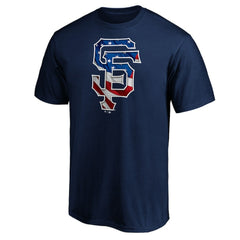 San Francisco Giants Team Banner Wave T-Shirt - Navy - MLB Online