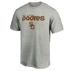 San Diego Padres Team Wahconah T-Shirt - Heather Gray - MLB Sale