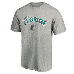 Florida Marlins Cooperstown Collection Team Wahconah T-Shirt - Heather Gray - MLB Online