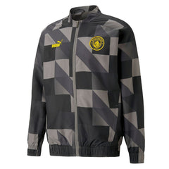 Manchester City 2022/23 Pre-Match Full-Zip Jacket Black - Puma outlet