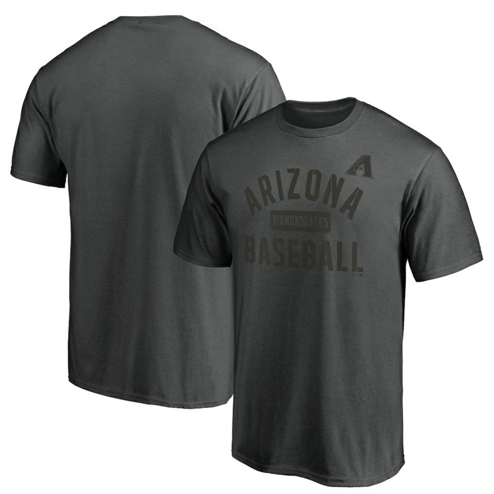 Arizona Diamondbacks Team Primary Pill T-Shirt - Charcoal - MLB Discount