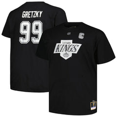 Wayne Gretzky Los Angeles Kings Mitchell & Ness Big & Tall Name & Number T-Shirt - Black - NHL 5283192