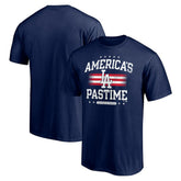 Los Angeles Dodgers Team America's Pastime T-Shirt - Navy - MLB Lifestyle