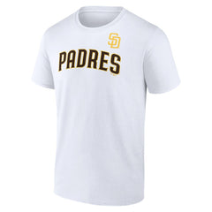 San Diego Padres Team Hot Shot T-Shirt - White - MLB Lifestyle