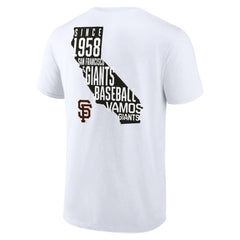 San Francisco Giants Team Hot Shot T-Shirt - White - MLB Lifestyle