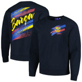 Barcelona Vintage Pullover Sweatshirt Navy