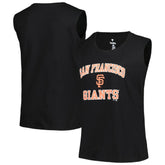 San Francisco Giants Profile Women's Plus Size Tank Top - Black - MLB Discount