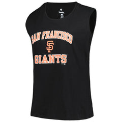 San Francisco Giants Profile Women's Plus Size Tank Top - Black - MLB Discount