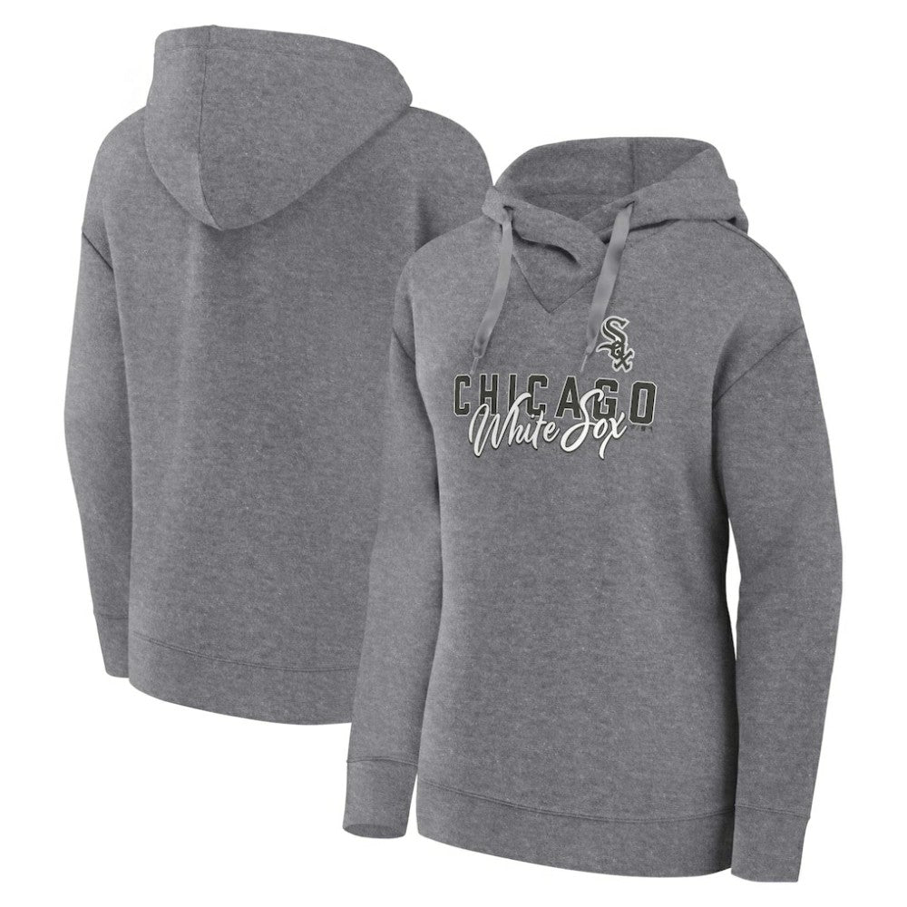 Profile Chicago White Sox Women's Plus Size Pullover Hoodie - Heather Gray - MLB Discount