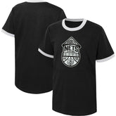 Brooklyn Nets Youth Hoop City Hometown Ringer T-Shirt Black