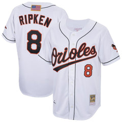 Cal Ripken Jr. Baltimore Orioles Cooperstown Collection 2001 Authentic Player Jersey - White - MLB on Sale