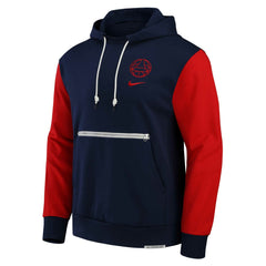 Paris Saint-Germain Standard Issue Pullover Hoodie Navy - Nike for sale