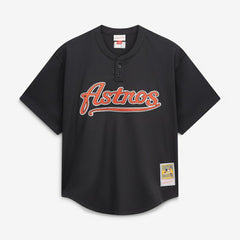 Craig Biggio Houston Astros Mitchell & Ness Authentic Batting Practice Jersey - Black - Mitchell & Ness Discount