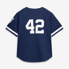 Mariano Rivera New York Yankees Mitchell & Ness Cooperstown Collection Mesh Batting Practice Button-Up Jersey - Navy - New Era Sale