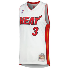 Dwyane Wade Miami Heat 2005/06 Hardwood Classics Swingman Jersey White | Mitchell & Ness