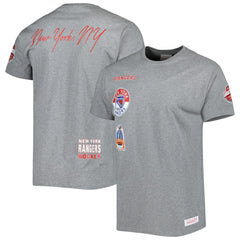 New York Rangers Mitchell & Ness City Collection T-Shirt - Heather Gray - NHL 5294001