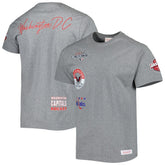 Washington Capitals Mitchell & Ness City Collection T-Shirt - Heather Gray - NHL 5294010