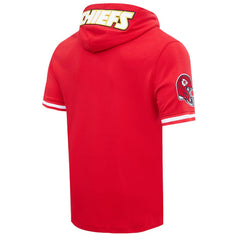 Patrick Mahomes Kansas City Chiefs Pro Standard Player Name & Number Hoodie T-Shirt Red