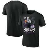 Domantas Sabonis Sacramento Kings Competitor T-Shirt Black