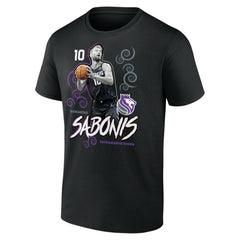 Domantas Sabonis Sacramento Kings Competitor T-Shirt Black