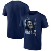 Ja Morant Memphis Grizzlies Jump Pass T-Shirt Navy