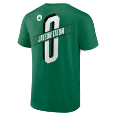 Jayson Tatum Boston Celtics Full-Court Press Name & Number T-Shirt Green