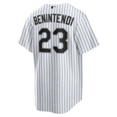 Andrew Benintendi Chicago White Sox Nike Home Official Player Jersey - White/Black - Nike Discount