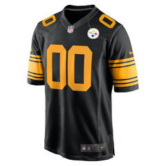 Nike Pittsburgh Steelers Alternate Custom Game Jersey Black