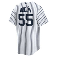 Carlos Rodon New York Yankees Nike Home Official Player Jersey - White/Navy - Nike Online