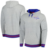 Washington Capitals Mitchell & Ness Classic French Terry Pullover Hoodie - Heather Gray - NHL 5298379