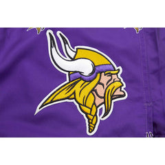 Minnesota Vikings Pro Standard Allover Print Mini Logo Shorts Purple