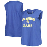 Fanatics Los Angeles Rams Women's Plus Size Tank Top Royal