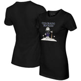 Colorado Rockies Tiny Turnip Women's Astronaut T-Shirt - Black - MLB Online