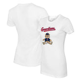 Cleveland Guardians Tiny Turnip Women's Teddy Boy T-Shirt - White - MLB Online