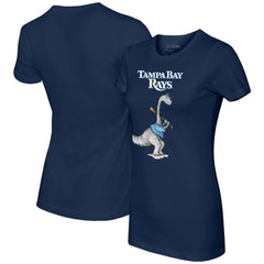 Tampa Bay Rays Tiny Turnip Women's Bronto T-Shirt - Navy - MLB on Sale