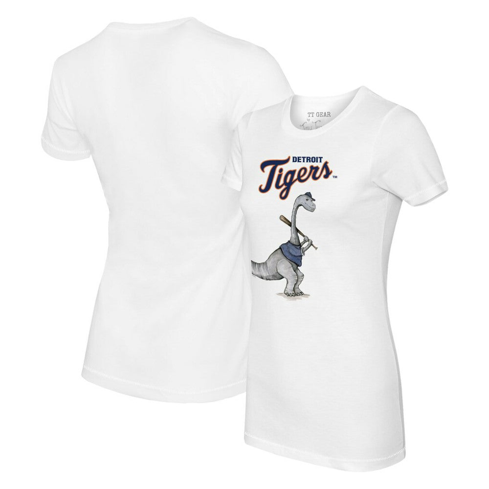 Detroit Tigers Tiny Turnip Women's Bronto T-Shirt - White - MLB Lifestyle
