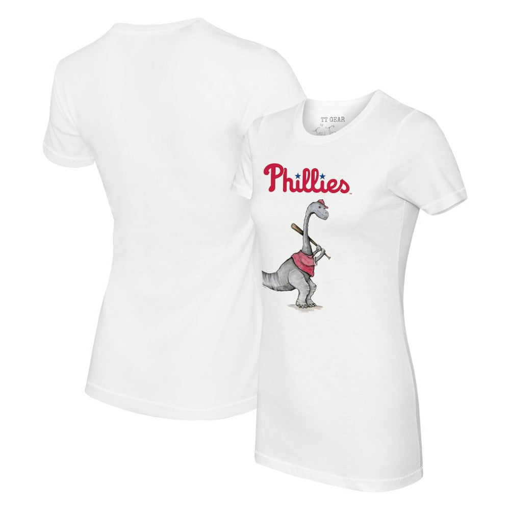Philadelphia Phillies Tiny Turnip Women's Bronto T-Shirt - White - MLB Lifestyle