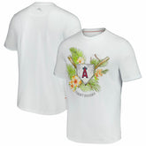Los Angeles Angels Tommy Bahama Island League T-Shirt - White - MLB Discount
